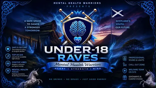 Poster: Under-18 Raves, a safe space to dance